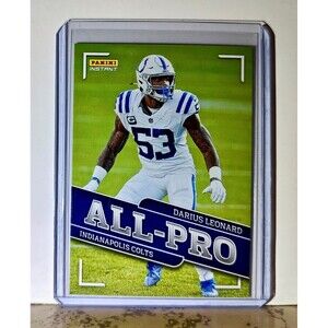 Darius Leonard 2020 Panini All-Pro NFL #18 Card 1/241 Indianapolis Colts